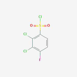 molecular formula C6H2Cl3FO2S B8226881 MFCD28785977 