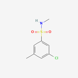 3-chloro-N,5-dimethylbenzenesulfonamide