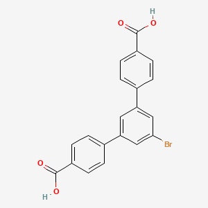 molecular formula C20H13BrO4 B8227309 5'-Bromo-[1,1':3',1''-terphenyl]-4,4''-dicarboxylic acid 