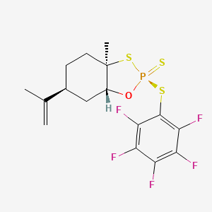 molecular formula C16H16F5OPS3 B8227344 (+)-psi Reagent 
