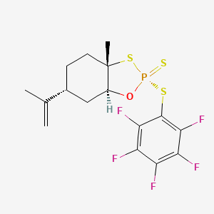 molecular formula C16H16F5OPS3 B8227349 (-)-psi Reagent 