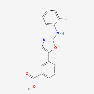 molecular formula C16H11FN2O3 B8227420 NF-kappaBeta activator 2 