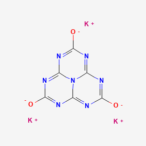 Tripotassium 2,4,6,8,10,12,13-heptaazatricyclo[7.3.1.0,5,13]trideca-1,3,5,7,9,11-hexaene-3,7,11-tris(olate)