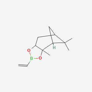 molecular formula C12H19BO2 B8227459 4-Ethenyl-2,9,9-trimethyl-3,5-dioxa-4-boratricyclo[6.1.1.02,6]decane 