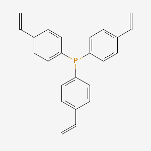 molecular formula C24H21P B8227467 Tris(4-vinylphenyl)phosphine 