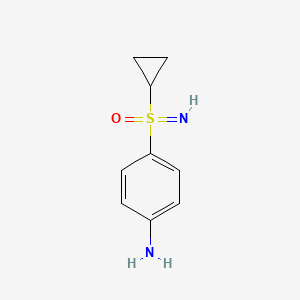 (4-Aminophenyl)(cyclopropyl)(imino)-l6-sulfanone