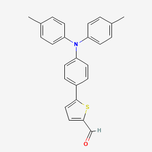 5-(4-(Di-p-tolylamino)phenyl)thiophene-2-carbaldehyde