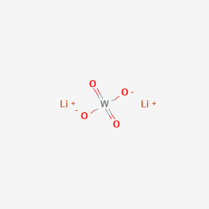 molecular formula Li2WO4<br>Li2O4W B082276 钨酸锂 CAS No. 13568-45-1