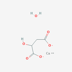 molecular formula C4H6CaO6 B8227765 Calcium 2-hydroxysuccinate hydrate 