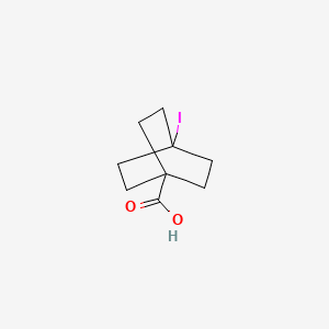 4-Iodobicyclo[2.2.2]octane-1-carboxylic acid