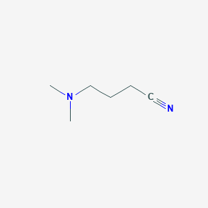 molecular formula C6H12N2 B082280 4-(二甲氨基)丁腈 CAS No. 13989-82-7