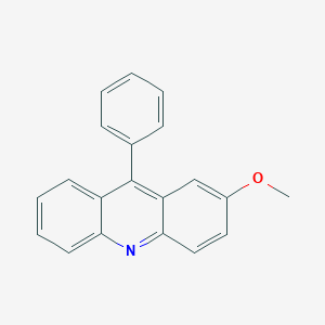 molecular formula C20H15NO B8228013 2-Methoxy-9-phenylacridine 