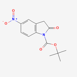 tert-Butyl 5-nitro-2-oxoindoline-1-carboxylate