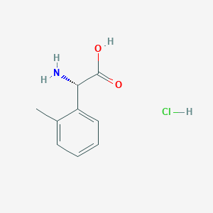 (S)-2-Amino-2-(o-tolyl)acetic acid hydrochloride