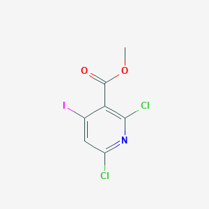 molecular formula C7H4Cl2INO2 B8228288 Methyl 2,6-dichloro-4-iodonicotinate CAS No. 1309866-40-7