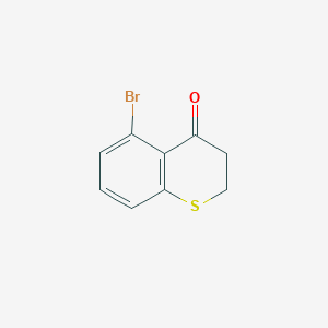 molecular formula C9H7BrOS B8228332 5-Bromothiochroman-4-one 