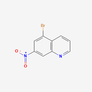 molecular formula C9H5BrN2O2 B8228411 5-Bromo-7-nitroquinoline 
