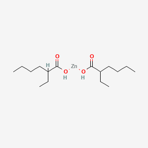 molecular formula C16H32O4Zn B8228713 Ethylhexanoic acid zinc salt 