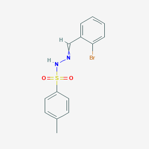molecular formula C14H13BrN2O2S B8228731 4-Methylbenzenesulfonic acid 2-[(2-bromophenyl)methylene]hydrazide 