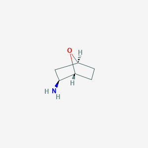 molecular formula C6H11NO B8228764 rel-(1R,2S,4S)-7-oxabicyclo[2.2.1]heptan-2-amine 
