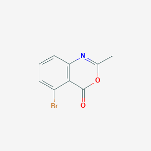 molecular formula C9H6BrNO2 B8228784 5-Bromo-2-methyl-4H-benzo[d][1,3]oxazin-4-one 