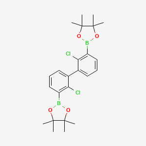 2,2'-Dichlorobiphenyl-3,3'-diboronic Acid Bis(pinacol) Ester