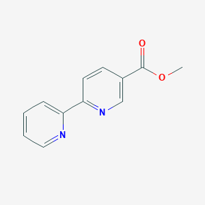 molecular formula C12H10N2O2 B8228845 Methyl [2,2'-bipyridine]-5-carboxylate 
