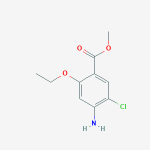 Benzoic acid, 4-amino-5-chloro-2-ethoxy-, methyl ester