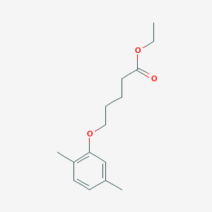 molecular formula C15H22O3 B8229012 Ethyl 5-(2,5-dimethylphenoxy)pentanoate 