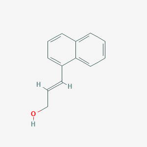 molecular formula C13H12O B8229027 3-(1-Naphthyl)allyl alcohol 