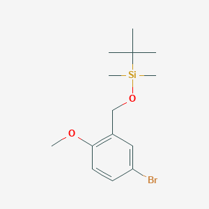 (5-Bromo-2-methoxybenzyloxy)-tert-butyldimethylsilane