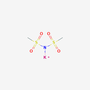 molecular formula C2H6KNO4S2 B8229213 Potassium bis(methylsulfonyl)amide 