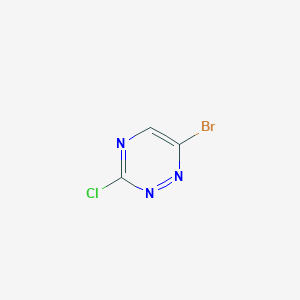 6-Bromo-3-chloro-1,2,4-triazine