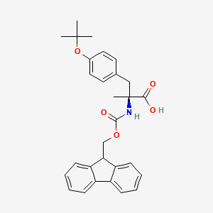 molecular formula C29H31NO5 B8229326 N-Fmoc-a-methyl-4-tert-butoxy-L-phenylalanine 