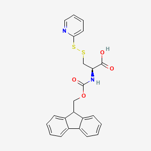 (2R)-2-{[(9H-fluoren-9-ylmethoxy)carbonyl]amino}-3-(pyridin-2-yldisulfanyl)propanoic acid