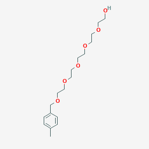 molecular formula C18H30O6 B8229396 1-(p-Tolyl)-2,5,8,11,14-pentaoxahexadecan-16-ol 