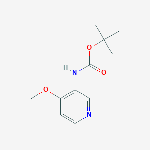 molecular formula C11H16N2O3 B8229790 tert-Butyl (4-methoxypyridin-3-yl)carbamate 