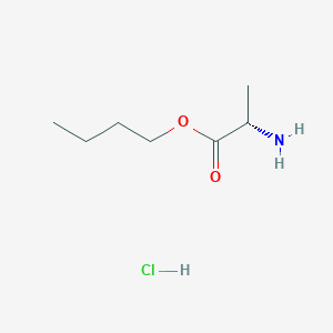 molecular formula C7H16ClNO2 B8229804 (S)-butyl 2-aminopropanoate hydrochloride 
