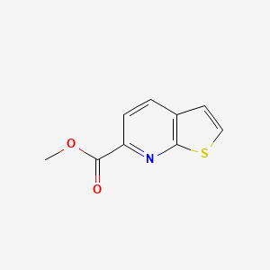 molecular formula C9H7NO2S B8229965 Methylthieno[2,3-b]pyridine-6-carboxylate 
