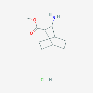 Methyl 3-aminobicyclo[2.2.2]octane-2-carboxylate hydrochloride