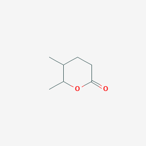 molecular formula C7H12O2 B082303 5,6-二甲基氧杂环-2-酮 CAS No. 10413-18-0