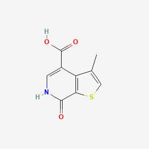 7-Hydroxy-3-methylthieno[2,3-c]pyridine-4-carboxylicacid
