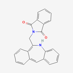 B8230796 2-(5H-Dibenz[B,E]azepin-6-ylmethyl)-1H-isoindole-1,3(2H)-dione CAS No. 143878-21-1