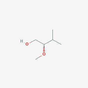 molecular formula C6H14O2 B8230838 (2S)-2-methoxy-3-methylbutan-1-ol 