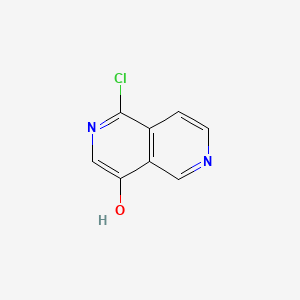 1-Chloro-2,6-naphthyridin-4-ol