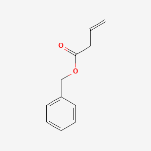 molecular formula C11H12O2 B8230999 3-Butenoic acid, phenylmethyl ester CAS No. 86170-45-8