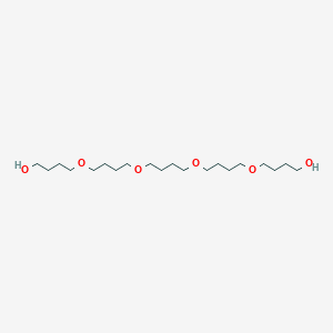 molecular formula C20H42O6 B8231097 5,10,15,20-Tetraoxatetracosane-1,24-diol CAS No. 61136-08-1