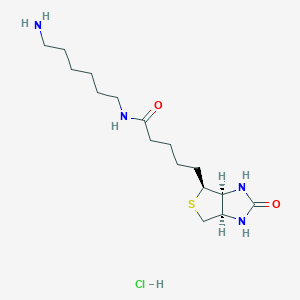 1H-Thieno[3,4-d]imidazole-4-pentanamide, N-(6-aminohexyl)hexahydro-2-oxo-, hydrochloride (1:1), (3aS,4S,6aR)-