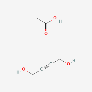 molecular formula C6H10O4 B8231178 2-Butyne-1,4-diol, monoacetate 