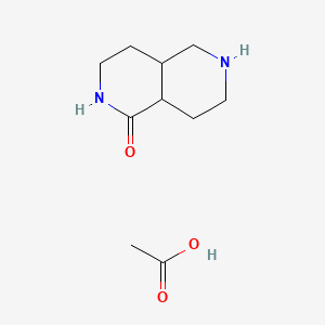 Octahydro-2,6-naphthyridin-1(2H)-one acetate